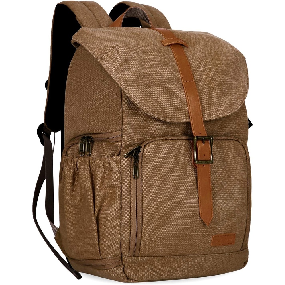 image:imageBAGSMART Camera Backpack DSLR Camera Bag Backpacks for PhotographersCkhakisingle Buckle