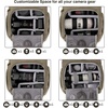 BAGSMART Camera Backpack DSLR Camera Bag Backpacks for Photographers(D-green[single Buckle])