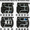 BAGSMART Camera Backpack DSLR Camera Bag Backpacks for Photographers(E-black[double Buckle])