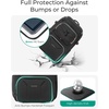 BAGSMART Camera Bag for Photographers Professional Fits up to 15.6″ Laptop(Light Grey)