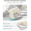 BAGSMART Camera Sling Bag, Portable Small Camera Bags for Photographers with Tripod Holder, Waterproof DSLR/SLR/Cute Camera Case for Women with Rain Cover, Compatible with Sony Canon Nikon, Beige(Beige)