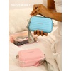 BAGSMART Digital Camera Case, Small Camera Bag with 2 Carrying Ways, Pink(Baby Pink)