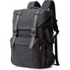 BAGSMART Camera Backpack DSLR Camera Bag Backpacks for Photographers(E-black[double Buckle])