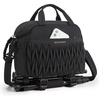 BAGSMART Camera Sling Bag, Portable Small Camera Bags for Photographers with Tripod Holder, Waterproof DSLR/SLR/Cute Camera Case for Women with Rain Cover, Compatible with Sony Canon Nikon, Beige(Black)