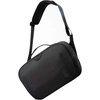 BAGSMART Canvas Camera Bag, Water-resistant Anti-Theft Women Men, Black(Black)