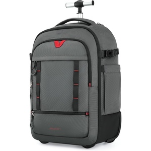 BAGSMART Camera Bag for Photographers Professional Fits up to 15.6″ Laptop(Grey)