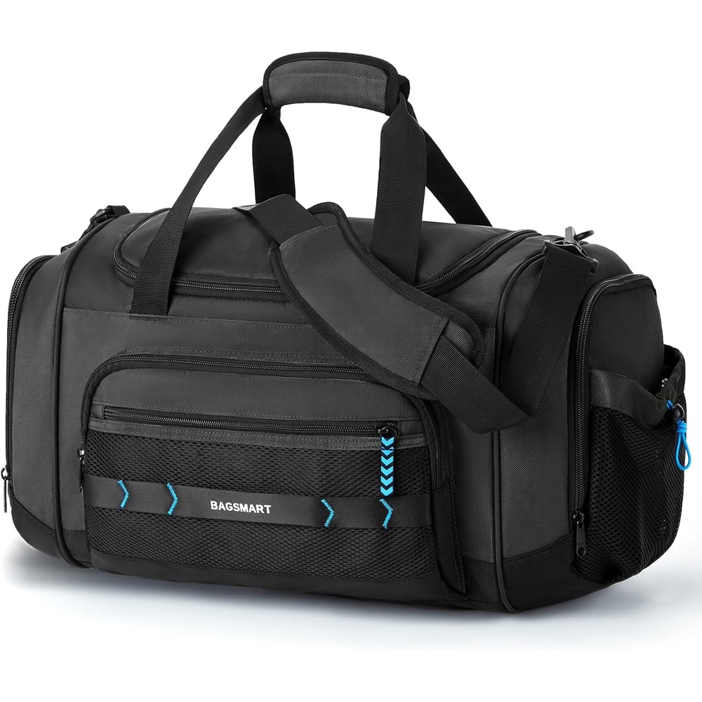 image:imageBAGSMART 4IN1 Gym Bag for Women Men TSA Duffle Bag for TravelBlack