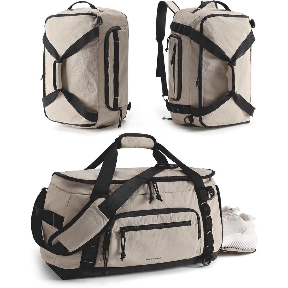 image:imageBAGSMART 4IN1 Gym Bag for Women Men TSA Duffle Bag for TravelCamel