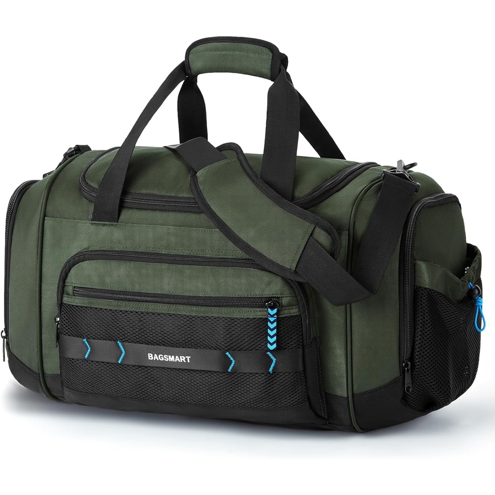 image:imageBAGSMART 4IN1 Gym Bag for Women Men TSA Duffle Bag for TravelGreen