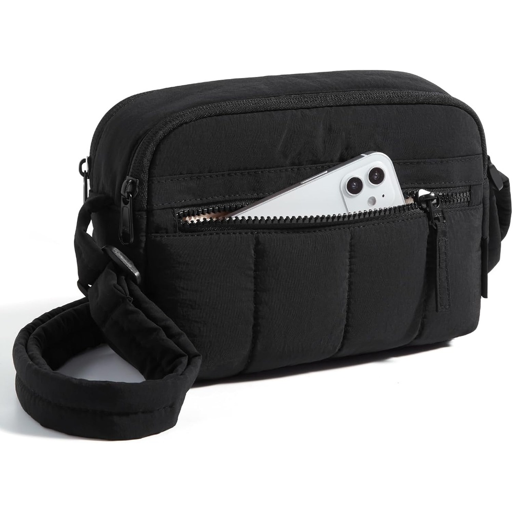 image:imageBAGSMART Cross Body Purse Mini Crossbody Bags for Women Travel PurseBlack