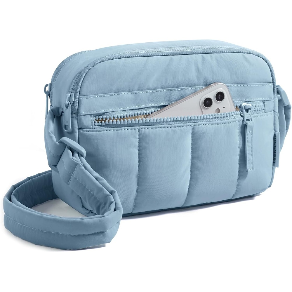 image:imageBAGSMART Cross Body Purse Mini Crossbody Bags for Women Travel PurseCrystal Blue