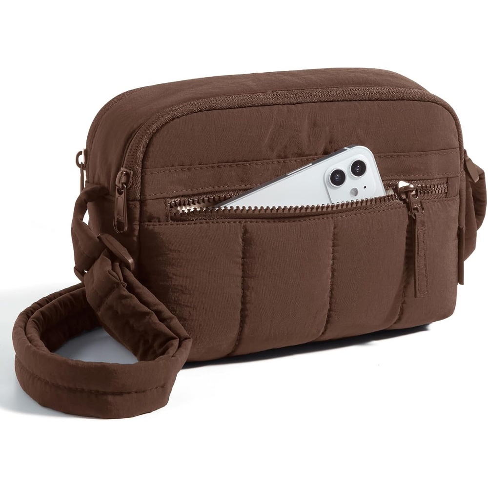 image:imageBAGSMART Cross Body Purse Mini Crossbody Bags for Women Travel PurseDark Brown