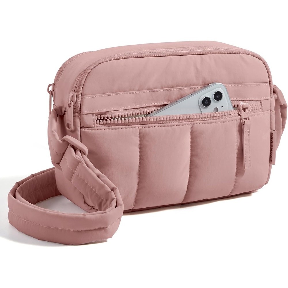 image:imageBAGSMART Cross Body Purse Mini Crossbody Bags for Women Travel PurseDark Pink