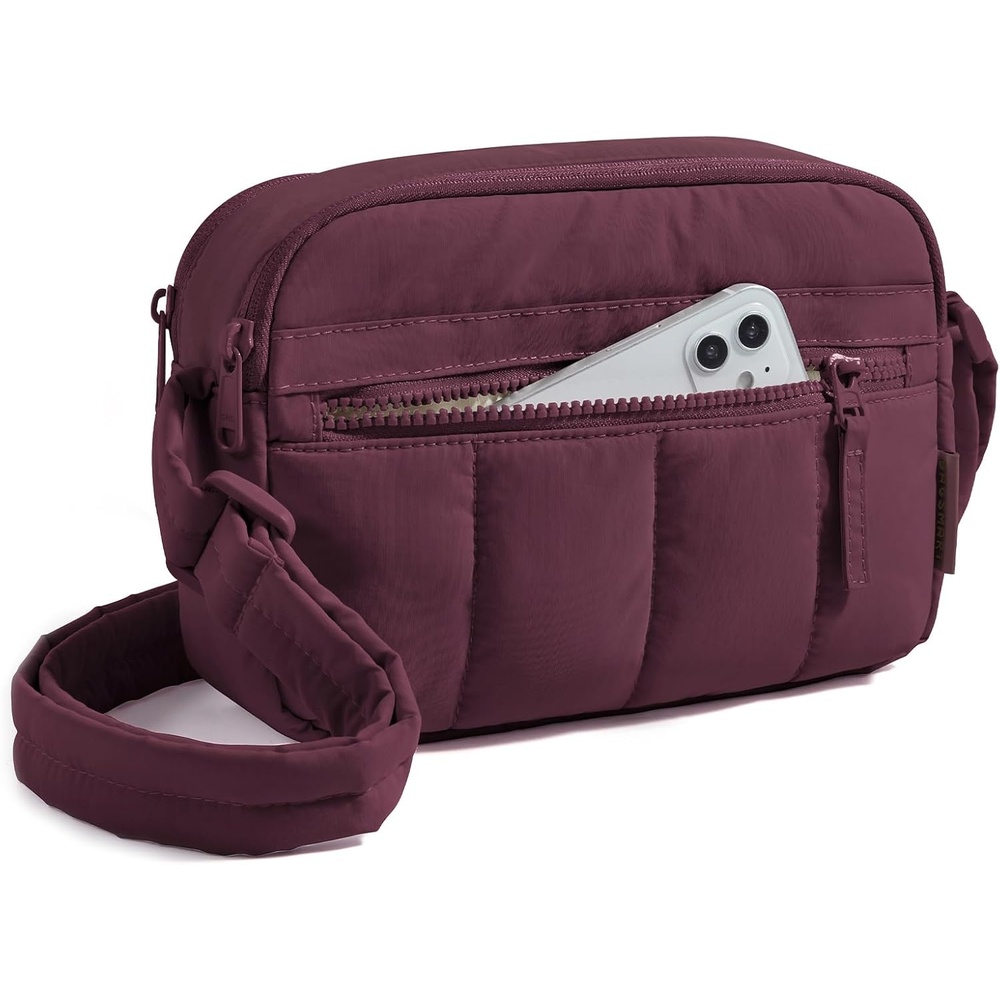 image:imageBAGSMART Cross Body Purse Mini Crossbody Bags for Women Travel PurseRacing Red