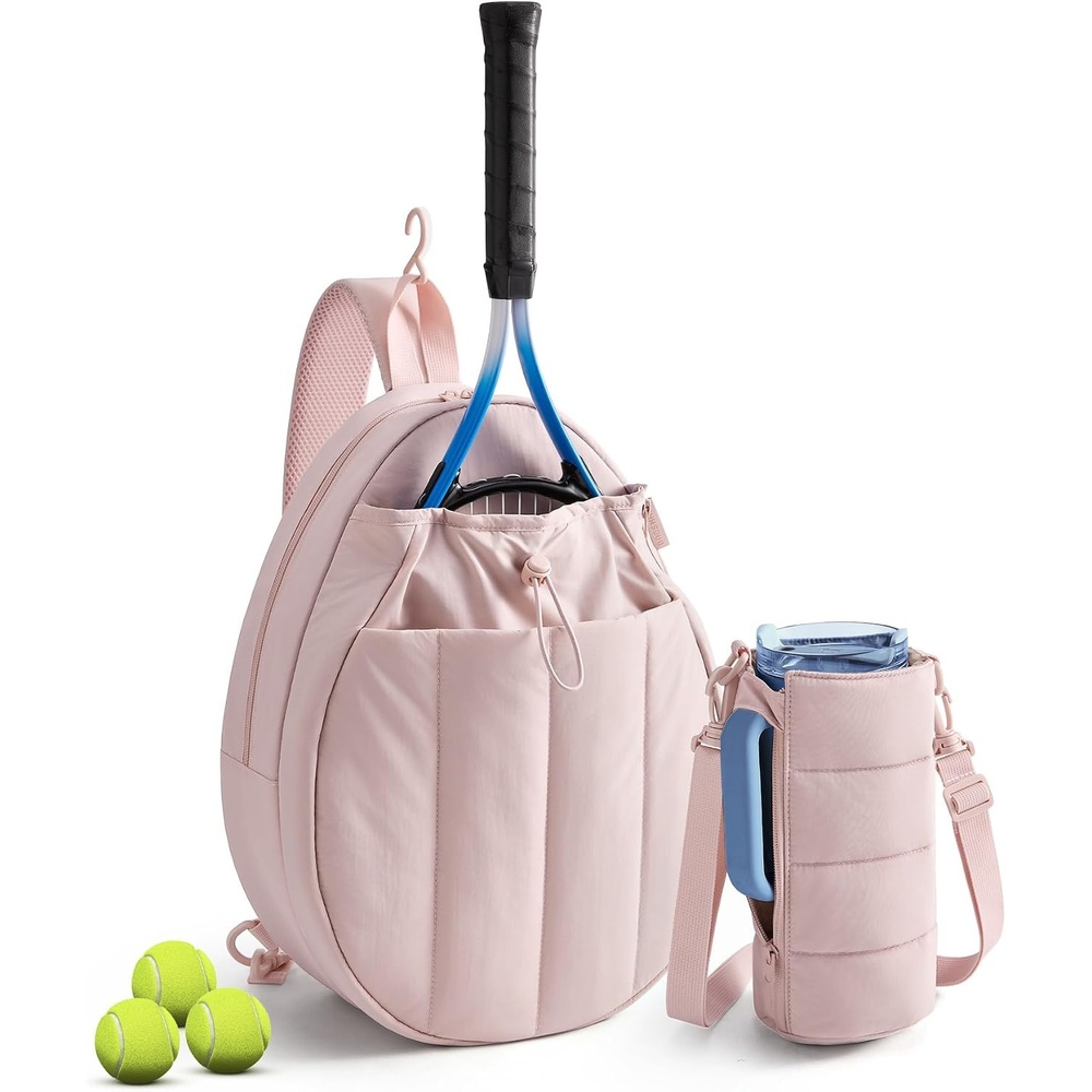 image:imageBAGSMART Tennis Gym Bag for Women 2in1 Pickleball Backpack Sports DuffleBaby Pink