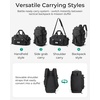 BAGSMART 4-IN-1 Gym Bag for Women Men, TSA Duffle Bag for Travel(Desert Khaki)