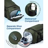 BAGSMART 4-IN-1 Gym Bag for Women Men, TSA Duffle Bag for Travel(Green)