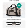 BAGSMART 4-IN-1 Gym Bag for Women Men, TSA Duffle Bag for Travel(Greenish Gray)