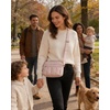 BAGSMART Cross Body Purse, Mini Crossbody Bags for Women Travel Purse(Baby Pink)