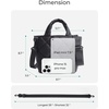 BAGSMART Crossbody Bags for Women, Lightweight Purses for Women, Quilted Puffer Tote Handbags for Daily Use,Shop,Travel(Black)