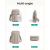 BAGSMART Crossbody Bags for Women, Mini Cell Phone Cross body Purses Travel Wallet with RFID Blocking Card Slots(Haze Green)