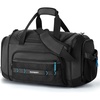 BAGSMART 4-IN-1 Gym Bag for Women Men, TSA Duffle Bag for Travel(Black)