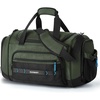 BAGSMART 4-IN-1 Gym Bag for Women Men, TSA Duffle Bag for Travel(Green)
