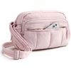 BAGSMART Cross Body Purse, Mini Crossbody Bags for Women Travel Purse(01-baby Pink)