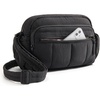BAGSMART Cross Body Purse, Mini Crossbody Bags for Women Travel Purse(01-black)