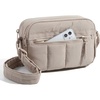 BAGSMART Cross Body Purse, Mini Crossbody Bags for Women Travel Purse(Brown)