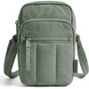 BAGSMART Crossbody Bags for Women, Mini Cell Phone Cross body Purses Travel Wallet with RFID Blocking Card Slots(Haze Green)