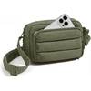 BAGSMART Crossbody Bags for Women, Puffer Crossbody Purses for Women with RFID Blocking Slots, Handbags Wallet Small Purse(Olive Green)