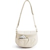 BAGSMART Crossbody Bags for Women, Puffer Cute Bum Bag with Pouch(Cashmere Beige)