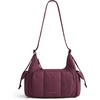 BAGSMART Crossbody Hobo Bags for Women, Small Puffer Everyday Purse(Cherry Red)