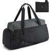 BAGSMART Gym Bags for Men Women, Foldable Travel Duffle Bag, Lightweight Weekender Duffel Bag With Shoe Compartment, Water Resistant Workout Duffle Sports Bag for Travel Yoga, Black(1-Black)