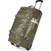 BAGSMART Rolling Duffle Bag with Wheels, Travel Duffel Luggage Bag for Men, Water Repellent Heavy Duty for Travel Camp, Black, Large, 70L(Olive Green)