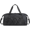BAGSMART Small Gym Bag with Shoe Compartment & Wet Pocket, Lightweight Sports Travel Duffel, Carry On Weekender Overnight, Water Resistant Sports Gym Tote for Swimming Yoga, Almond Oil(Black)