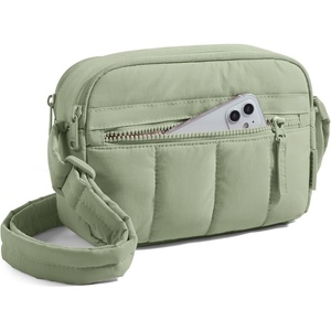 BAGSMART Cross Body Purse, Mini Crossbody Bags for Women Travel Purse(Green)