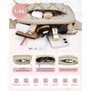 BAGSMART Fanny Packs for Women, Running Workout Traveling Hiking, Beige(Beige Green)