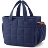 BAGSMART Lunch Bag Men’s Small Cool Quilted Insulated Leakproof Lightweight(Navy Blue)