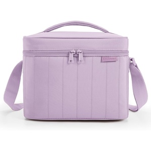 BAGSMART Puffy Insulated Lunch Bag, Lightweight Large 14L Double Deck Camel(A-Lavender Purple)