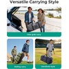 BAGSMART 83L Foldable Travel Bag, Large Duffle Bag Luggage for Travel(Navy Blue)