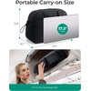 BAGSMART Duffle Bag for Travel, Gym Bag for Women, Weekender Carry on(Black)