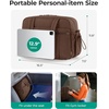 BAGSMART Duffle Bag for Travel, Gym Bag for Women, Weekender Carry on(Chocolate)