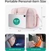BAGSMART Duffle Bag for Travel, Gym Bag for Women, Weekender Carry on(Coral Pink)