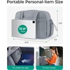 BAGSMART Duffle Bag for Travel, Gym Bag for Women, Weekender Carry on(Gray)