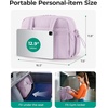 BAGSMART Duffle Bag for Travel, Gym Bag for Women, Weekender Carry on(Lavender)