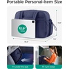 BAGSMART Duffle Bag for Travel, Gym Bag for Women, Weekender Carry on(Navy Blue)