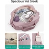 BAGSMART Duffle Bag for Travel, Gym Bag for Women, Weekender Carry on(Orchid Purple)