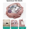 BAGSMART Duffle Bag for Travel, Gym Bag for Women, Weekender Carry on(Peach)